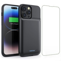Battery Case For Iphone 14Plus/14Pro Max/13Pro Max, Powerful 8600Mah Portable Pr - £40.64 GBP