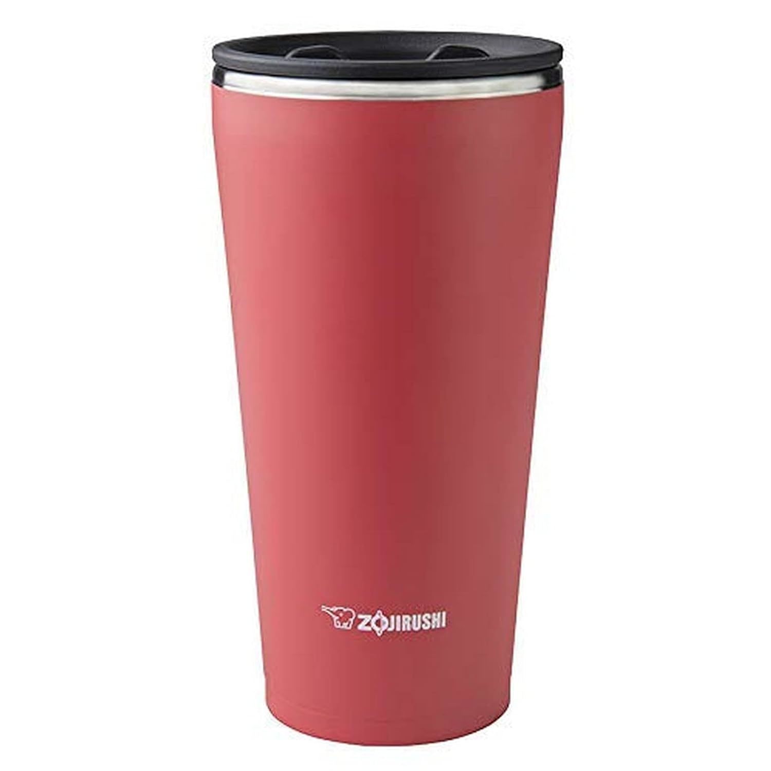 Zojirushi SX-FSE45PV Stainless Vacuum Insulated Tumbler, 15-Ounce, Coral Pink