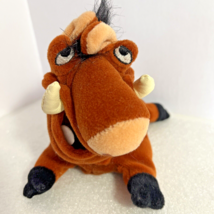 Super Soft Disney Store Pumbaa Bean Bag The Lion King Plush Pumba 6” - £10.00 GBP