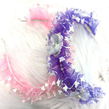 Girls Headbands Butterfly Laces Kids Tiaras Hair Bands Party Hair Accessories - £11.08 GBP