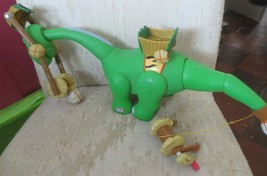 Little Tikes BC Builders Dinosaur Apatosaurus Roaring Dino Crane no figure - £7.58 GBP