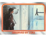1980 Topps Star Wars #99 Observed By Luke Han Solo Carbonite Cloud City C - £0.69 GBP