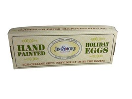 Rare Empty Egg Carton Display Box ONLY By Jim Shore - Ivory - £17.30 GBP