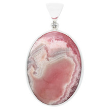 Rhodochrosite Pendant Necklace by Stones Desire - £131.66 GBP