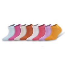 Bamboo Low Cut Ankle Socks for Women Size 6-9 with Gift Box 8 Pairs - £19.46 GBP