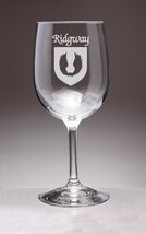 Ridgway Irish Coat of Arms Wine Glasses - Set of 4 (Sand Etched) - £53.64 GBP