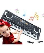 The Keyboard Piano Kids 61 Key Electronic Digital Piano Musical Instrume... - £35.52 GBP