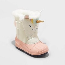 Toddler Girls&#39; Frankie Winter Boots - Pink 12T - £25.56 GBP