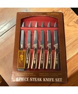 VINTAGE Regent Sheffield Stainless Steel JAPAN  Cutlery Steak Knife Set ... - $716.07 MXN