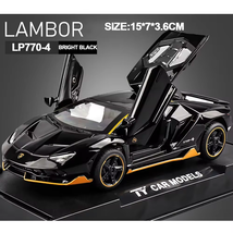 1/32 Cars Toys Auto To Scale Lambor LP770 Diecast Model Cars Alloy Brigh... - £12.68 GBP