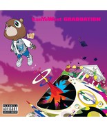 Kanye West Poster Graduation Studio Album Art Cover 12x12&quot; 18x18&quot; 24x24&quot;... - £9.51 GBP+