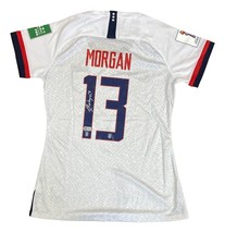 Alex Morgan Signed 2019 Nike USA Women&#39;s Home Soccer Jersey BAS - £189.69 GBP