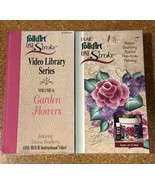 Lot Of 2 FOLK ART ONE STROKE PAINTING VHS INSTRUCTIONAL VIDEOS Flowers - $126.41 MXN