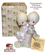 Precious Moments 1978 Love One Another E-1376 Figurine Vintage - £19.63 GBP