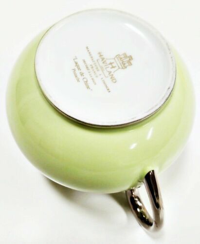Haviland Limoges Laque de Chine Platino Borde - Pistache Jarra, Contiene 177ml Item image 4