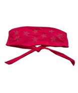 Victoria&#39;s Secret PINK Gold Star Bandeau Bikini Top Size M Red Festival ... - €20,20 EUR