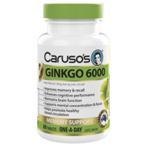 Carusos One a Day Ginkgo 6000 60 Tablets - $106.07