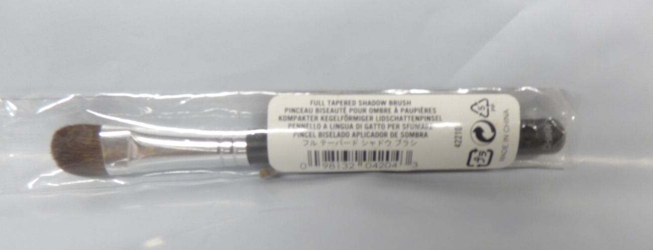 bareMinerals FULL Tapered Shadow Brush Black Handle New - $6.95