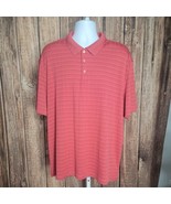 Marc Edwards Polo Collared Shirt ~ Sz XXL ~ Red ~ Short Sleeve - $22.49