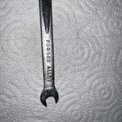 Vintage Easco 61 110 Open End Wrench 1/4" x 5/16" Made in USA Item image 3