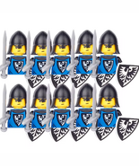10PCS Military Building Blocks Medieval Solider Figures Gifts Toys B18-29-1 - €30,14 EUR