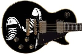 Guitar Skin Axe Wrap Re-skin Vinyl Decal DIY Lazy Day Chucks004 - $27.71+