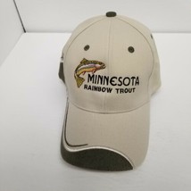 Minnesota Rainbow Trout Adjustable Strapback Hat, 100% Cotton, Fishing Gift, New - £11.86 GBP
