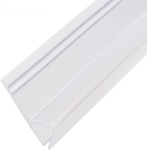 Uxcell Frameless Glass Shower Door Sweep - Door Bottom Side Seal Strip H... - $30.99