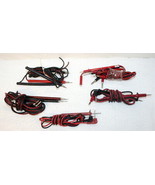 Lot of 5 Sets of Vintage Meter Test Leads or Probes w/ Banana Plugs Pins - $69.99