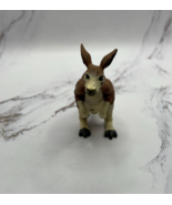 Vintage K&amp;M Int. Red Kangaroo Australian Wild Animal Plastic Toy Figure ... - £4.76 GBP