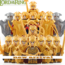 The Hobbit Mirkwood Elf Armour Elves Royal Guard Soldiers 16pcs Minifigures Toys - £20.74 GBP