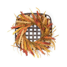 Wreath and Wicker Wall Decor 20&quot;SQ - $88.20