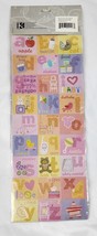 Baby Girl Scrapbooking Embellishment Flip Pack 89 Pieces Baby Shower Gift - £9.55 GBP