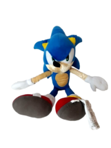 Sonic the Hedgehog Plush Doll Stuffed Animal Sega Toy 24&quot; Large Video Ga... - £10.90 GBP