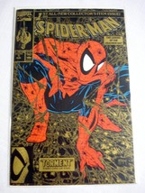 Spider-Man #1 Marvel Comics 1990 Gold Variant Todd McFarlane VG+ - £14.94 GBP