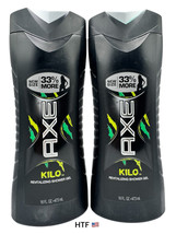 AXE Kilo Mens Body Wash - 16 fl oz- 2 Bottles New - £38.18 GBP