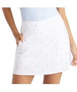 G/Fore Mini Stars Tech A-Line Golf Skirt Skort in Snow - $2,427.00 MXN