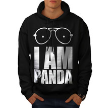 Wellcoda Panda Saying Funny Mens Hoodie, Wild Casual Hooded Sweatshirt - £25.91 GBP+