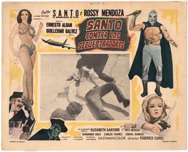 *Santo Contra Cerebro Del Mal (1973) Police Agent Brainwashed Into Crime #4 - £39.28 GBP
