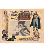*SANTO CONTRA CEREBRO DEL MAL (1973) Police Agent Brainwashed Into Crime #4 - €42,75 EUR