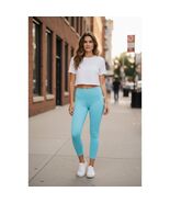 Athleta Elation Ultra High Rise 7/8 Legging Womens M Petite Aqua #982581 - $54.82 CAD