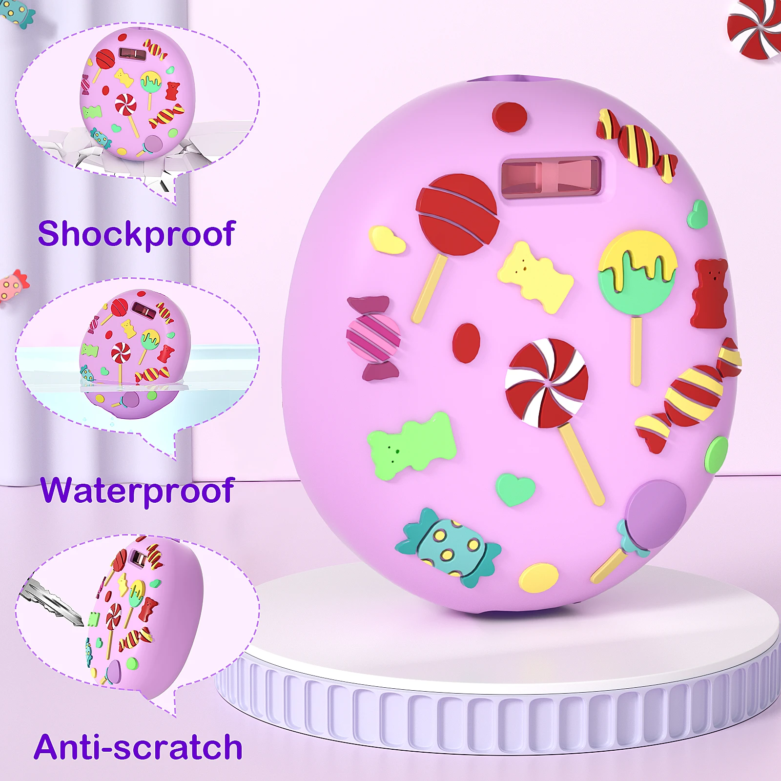 Silicone Protective Case for Tamagotchi Uni Shockproof Anti-scratch Virtual Pet - £9.22 GBP+
