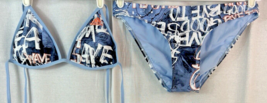 Adidas Parley Coral Glow Bikini Top &amp; Bottom Size 14 - NWOT / NEW !!! - $24.75