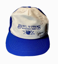 Bowl With The Pros Trucker Snapback Hat 1990’s Signed - £3.93 GBP