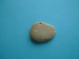 Beach Stone Rock with Hole Baltic Sea Pendant for Good Luck Naturally Fo... - $2.45