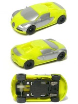 2015 Micro Scalextric  Bugatti Veyron Hyper HO Slot Car NEON LIME 1:64 G1108 - £29.89 GBP