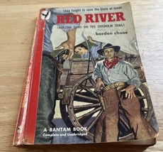 Red River By Borden Chase 1st Pb Ed. Vintage Western - John Wayne &amp; Howard Hawks - $13.88