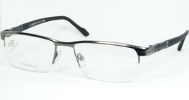 Stepper SI-60029 F022 Grey /BLACK Eyeglasses Glasses Titanium Frame 56-18-140mm - £100.18 GBP