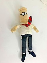Dilbert Plush Stuffed Doll Toy Tie Stuck Up 11 in tall Comic Strip Cartoon - £7.73 GBP