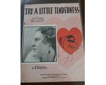 Try A Little Tenderness Vintage Sheet Music Harry Woods Ramona - $87.88